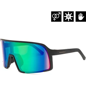 Sluneční brýle Cyklistické brýle Magnum - matt black/mirror green