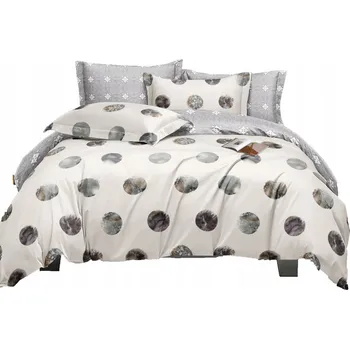 Povlečení SADA POVLEČENÍ 160X200 BAVLNĚNÝ SATÉN 2X POVLEČENÍ NA POLŠTÁŘ 70x80 VELKÝ VÝBĚR