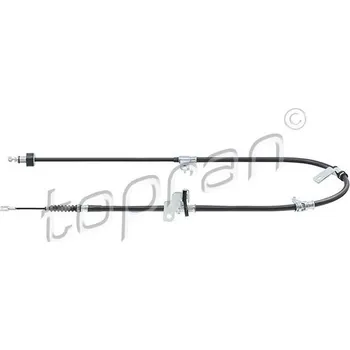 Lanko parkovací brzdy Tažné lanko, parkovací brzda TOPRAN 820 742