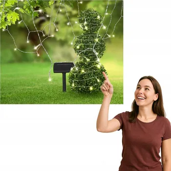 Venkovní osvětlení Solární girlanda Globo 2000 cm