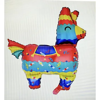 Balónek FÓLIOVÝ BALÓNEK PINIATA LAMA ANAGRAM SUPERSHAPE 73x83 cm