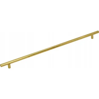 Nábytkové kování Nábytková úchytka Reling RE10 ZLATÝ LESK L-432 mm