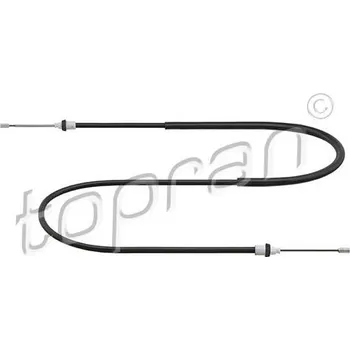 Lanko parkovací brzdy Tažné lanko, parkovací brzda TOPRAN 700 946
