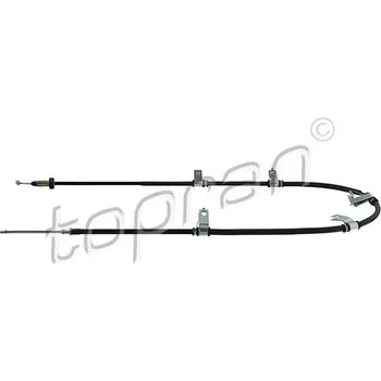Lanko parkovací brzdy Tažné lanko, parkovací brzda TOPRAN 820 758