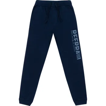 Chlapecké tepláky - Winkiki WJB 02841, tmavě modrá Barva: Modrá tmavě, Velikost: 146