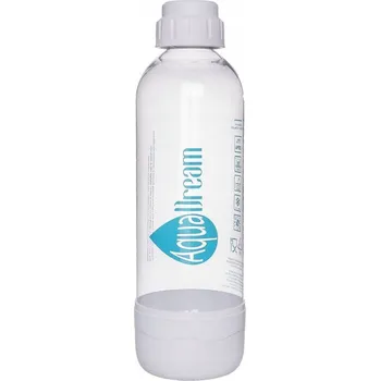 Láhev LÁHEV NA VODU PRO VÝROBNÍK SODY BÍLÁ 1,1 L VZDUCHOTĚSNÁ SE ŠROUBOVACÍM UZÁVĚREM LAHEV NA PITÍ