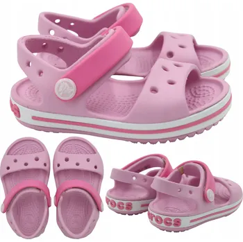 Chlapecké sandály Crocs dětské sandály plast růžové velikost 22,5