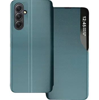 Pouzdro na mobilní telefon Flipové pouzdro RCBR pro Samsung Galaxy A54 5G WINDOW CASE zelené