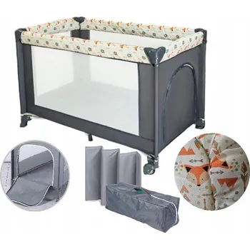 CESTOVNÍ SKLÁDACÍ DĚTSKÁ POSTÝLKA DĚTSKÁ OHRÁDKA CESTOVNÍ TAŠKA