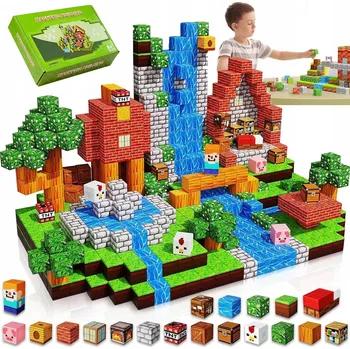 ostatní stavebnice 100 KUSŮ MAGNETICKÝCH STAVEBNICE STAVEBNICE PRO DĚTI