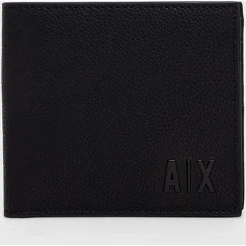 Kožená peněženka Armani Exchange 958097.3F892 černá 99X, vel. ONE SIZE