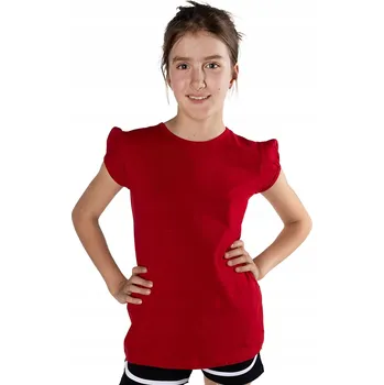 YOCLUB dětské tričko červené bavlna velikost 116