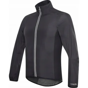 Cyklistická bunda RH+ Cyklistická bunda zeroLogo černá - M