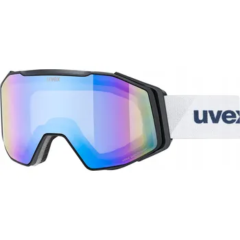 Sluneční brýle Lyžařské brýle UVEX Gravity FM mirror blue S2 black matt