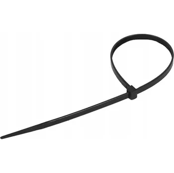 Stahovací páska PLASTOVÁ KABELOVÁ PÁSKA ČERNÁ 3,6x250 100 ks