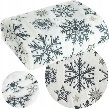 deka Vánoční deka sw/21 Eurofirany polyester 150 cm x 200 cm