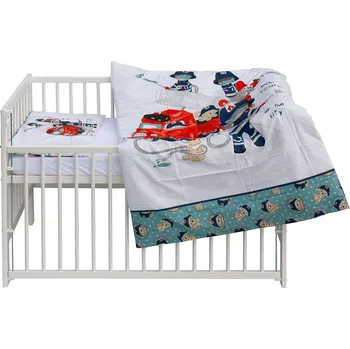 Dětská postýlka Scarlett Dětská postýlka s kompletní výbavou 120 x 60 cm Firo