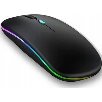 Myš BEZDRÁTOVÁ MYŠ RGB BLUETOOTH MYŠ TICHÁ TABLET SMART TV SMARTPHONE