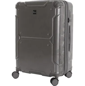 Prémiový střední kufr T-class® 2521 Exclusive, šedá, TSA, L, 80 l, DoubleLock