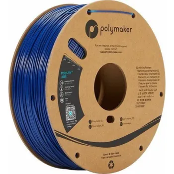 Filament Poly ilament Polymaker PolyLite ABS 1,75 mm 1 kg - modrý