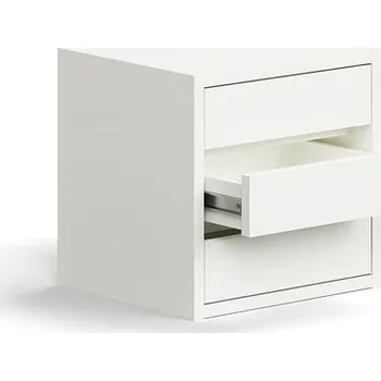 Policová skříň Zásuvkový modul QBUS, 3 zásuvky, bílá