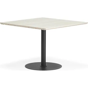 Jednací stůl Stůl METRIC, rozšiřující díl, 1000X1000x720 mm, černá/jasan