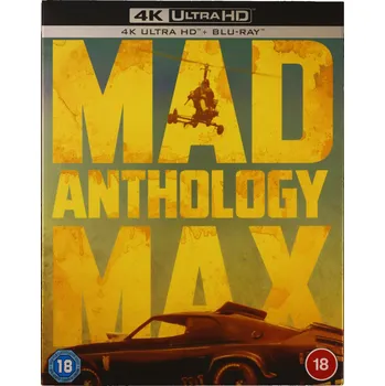 Blu-ray film Mad Max Anthology Blu-ray 4K disk