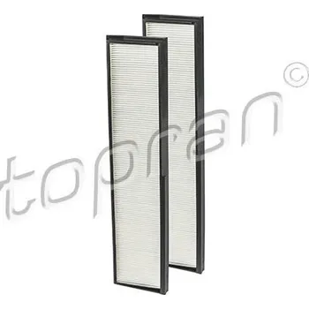 Kabinový filtr Sada filtrů, vzduch vnitřní TOPRAN 400 207