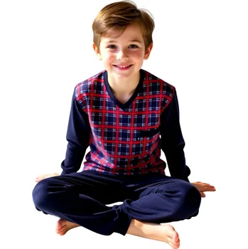 Chlapecké pyžamo Dětské Pyžamo FOLTÝN DP307 chlapec Velikost: 152