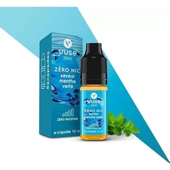 E-liquid bez nikotinu Vuse máta