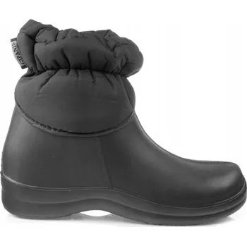 Dámské holínky Holínky dámské zateplené sněhule černé 37