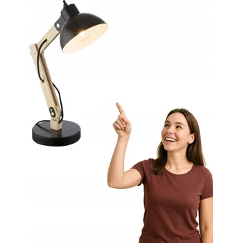 Lampička Stolní lampička Globo Tongariro černá, výkon až 40 W