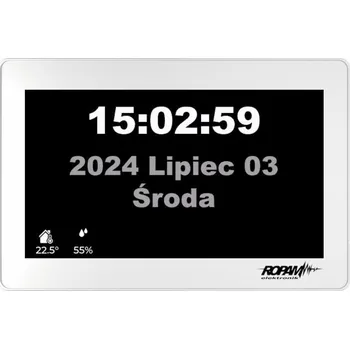 Rozvaděč Dotykový panel 7" bílý, kapacitní Ropam