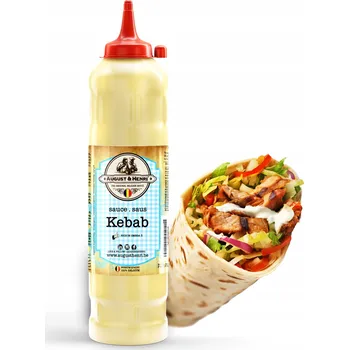 Omáčka Kebab Omáčka 925 g August & Henri – Omáčka ke kebabu