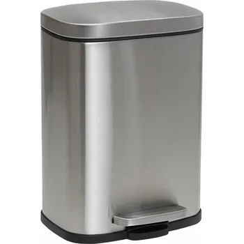 Odpadkový koš Odpadkový koš Odpadkový koš do domácnosti, kuchyně, koupelny 5L s pedálem, kovový VIO