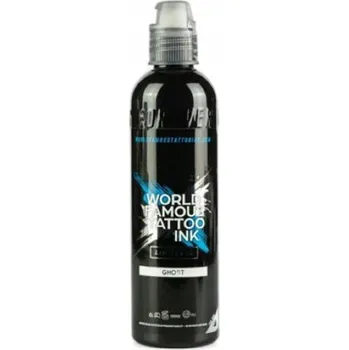 Tetovací barva WORLD FAMOUS LIMITLESS GHOST GREYWASH 120ML EXPIRACE 01/25