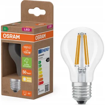 Žárovka Osram LED žárovka Classic Energy CLA100 7,2W 1521lm barva 2700K patice E27 třída A