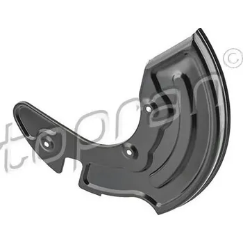 Brzdový systém Ochranný plech proti rozstřikování, brzdový kotouč TOPRAN 116 831