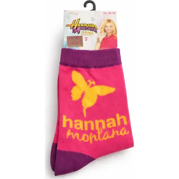 xcena Bavlněné dívčí ponožky růžové Velikost: 25-28