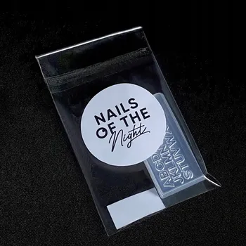 Nádoba na pečení NAILSOFTHENIGHT Forma na nehty s písmeny - silikonová forma s písmeny