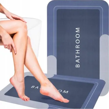 Koupelnová předložka KOUPELNOVÁ PŘEDLOŽKA ROHOŽKA SAVÝ KOBEREC POD SPRCHU VANU MIKROVLÁKNO