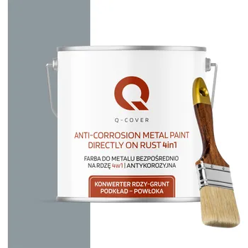 barva na kov BARVA NA KOV PROTI REZI A POZINKOVANÉMU POZINK 4v1 MODROŠEDÁ RAL 7001 POLOMATNÁ 5L