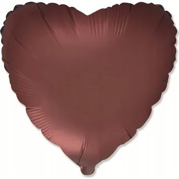 Balónek Fóliový balónek 18" FX - Srdce (rooibos), balený