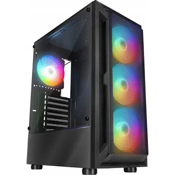PC skříň Počítačová Skříň Rampage SHIVA Midi Tower černý