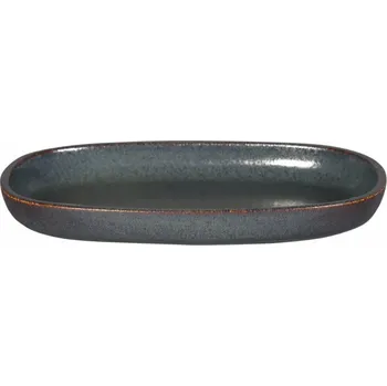Talíř Orion KAMENNÝ TALÍŘ 23x15 cm sopečný