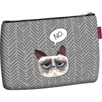 Kosmetická taška Kosmetická taštička Bertoni Solo šedá