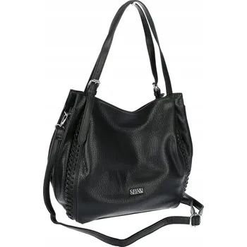 Kabelka COVERI COLLECTION kabelka eko kůže černá