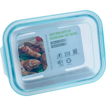 Kuchyňská dóza na potraviny skleněná vzduchotěsná 1,5 l