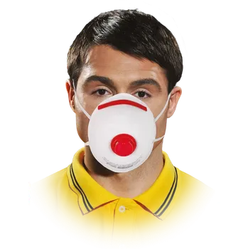 Reis MAS F FFP3V NR D Protiprachová polomaska s ventilem 10 ks