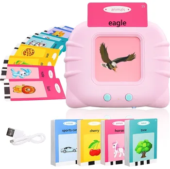 Hračka pro nejmenší Čtečka karet pro výuku anglických slovíček – vzdělávací hračka pro učení a zábavu